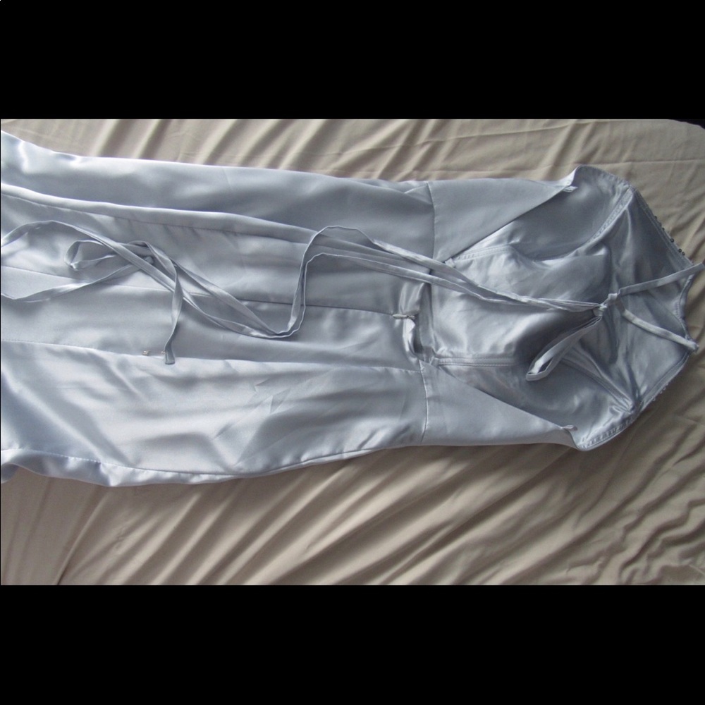 Mermaid halter backless evening dress - Picture 7 of 8